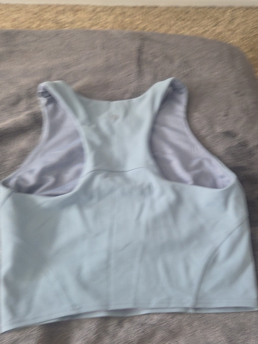 lululemon athletica Light Blue Align Racerback Crop Tank